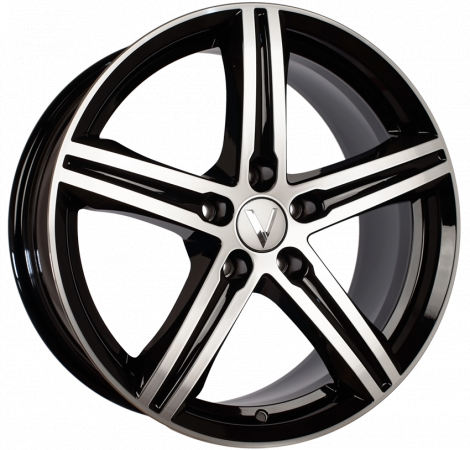 Inverno U231 8x18 ET 40 5x108-120 72.6 Алмаз черный Арт.23100AU