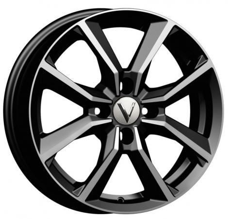 Inverno U284 6.5x15 ET 40 4x100-114.3 67.1 Алмаз черный Арт.28400AU